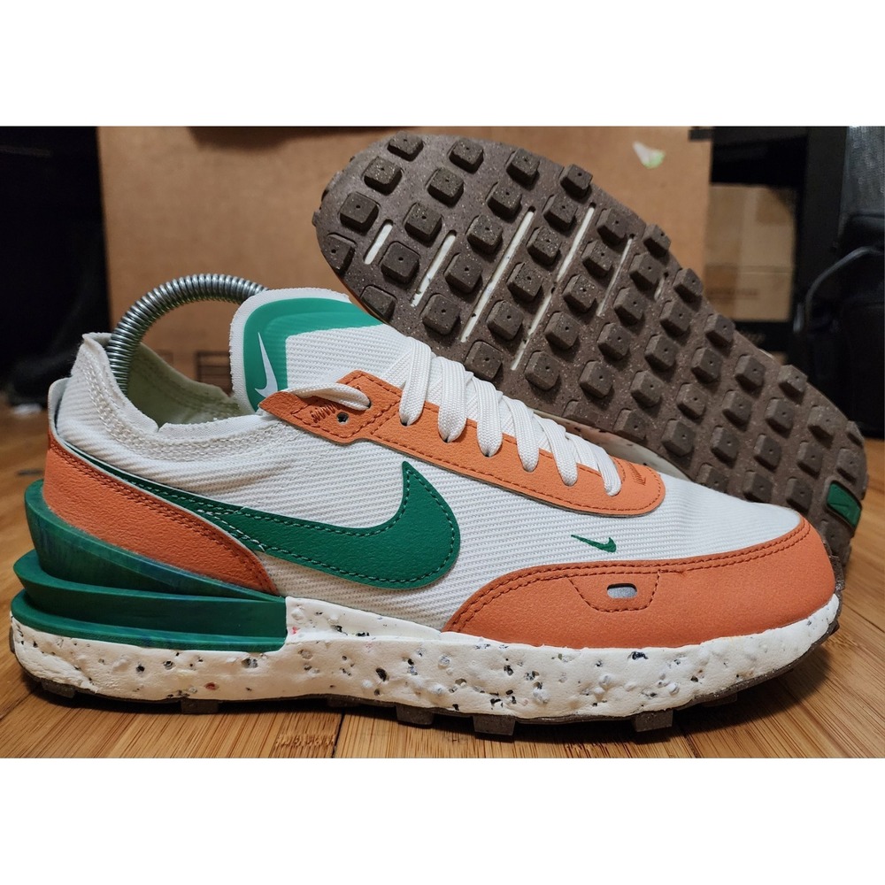 Nike Waffle One Crater NN Sail/Curry Women's 8 Shoes Sneakers Running DQ4491-100